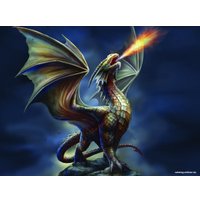 Пазл Prime 3D Благородный огонь дракона 15045