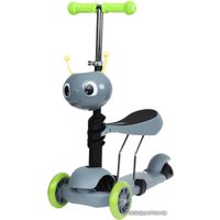 Трехколесный самокат Graffiti 5358842 (серый)