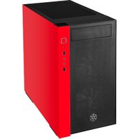 Корпус SilverStone RL08 (черный/красный)