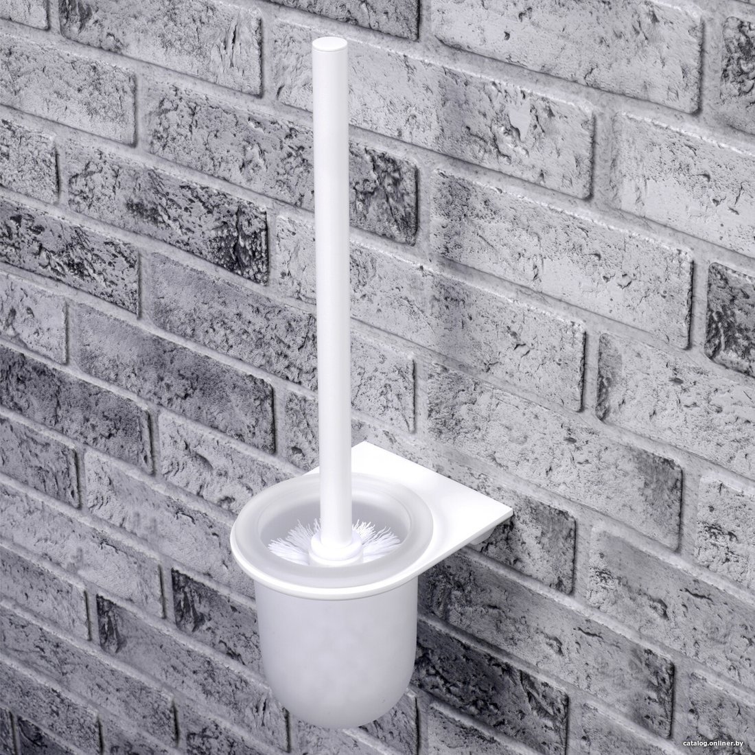 Ершик для унитаза Wasserkraft Kammel K-8327White