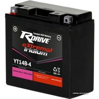 Мотоциклетный аккумулятор RDrive eXtremal Iridium YT14B-4 (12 А·ч)