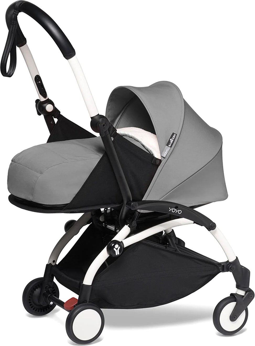 

Универсальная коляска Babyzen Yoyo2 (2 в 1, белая рама, серый)