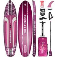 Сапборд Skatinger Leafy Expedition Pink Base