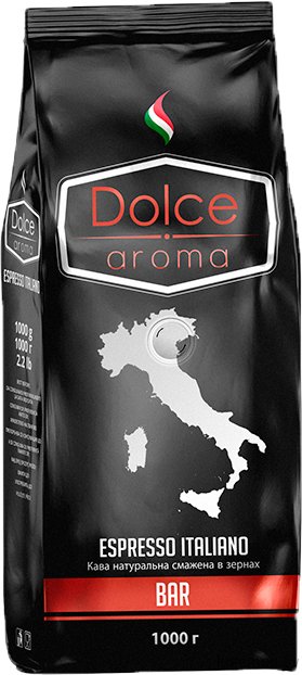 

Кофе Dolce aroma Bar зерновой 1 кг