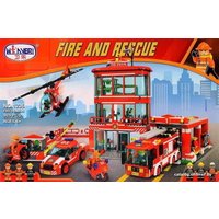 Конструктор Winner 1236 Пожарная часть