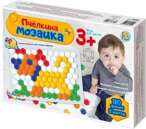 

Развивающая игра Десятое королевство Мозаика. Пчелкина 03505