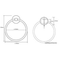 Набор для туалета Bemeta Omega 204601