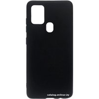 Чехол для телефона Case Matte для Samsung Galaxy A21s (черный)