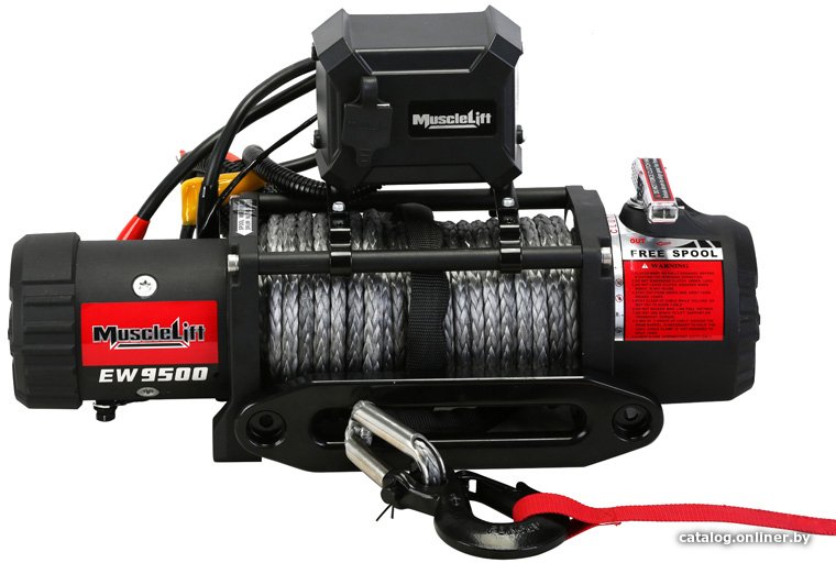 Лебедка автомобильная T-max Musclelift EW-9500 синтетика