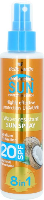 

Спрей солнцезащитный Belle Jardin Sun SPF20 Солнцезащитный 160 мл
