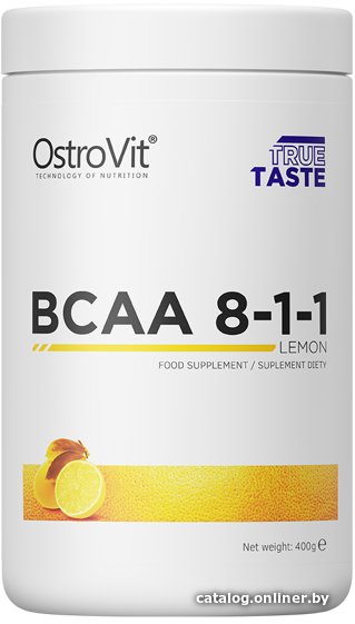 BCAA OstroVit BCAA 8-1-1 (лимон, 400 г)