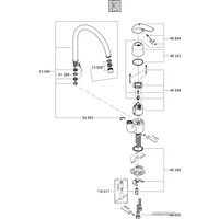 Смеситель Grohe Euroeco 32752000