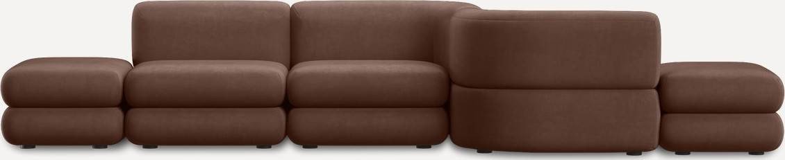 

Модульный диван Divan Brera-1 Velour Cinnamon 242138