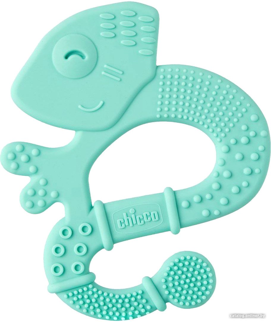 Прорезыватель Chicco Super Soft Игуана 00028110200000 (зеленый)