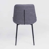 Стул Алвест AV 405 (графитовая замша Kiprus 13/черный)