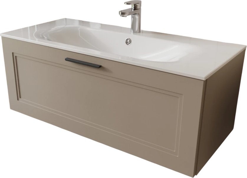 MebelVann Тумба с умывальником Классик 100x38x45 с 1 ящиком CLA101001200501O (капучино)
