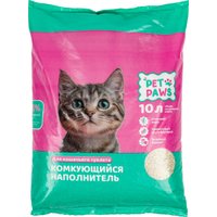 Наполнитель для туалета Pet Paws Комкующийся 10л