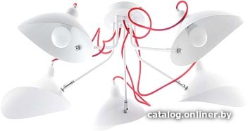 Припотолочная люстра Aitin Pro НПБ 02-5х60-101 A656/5 (белый)