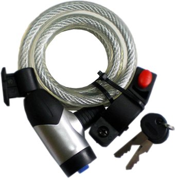 Тросовый велосипедный замок 2K HW225007