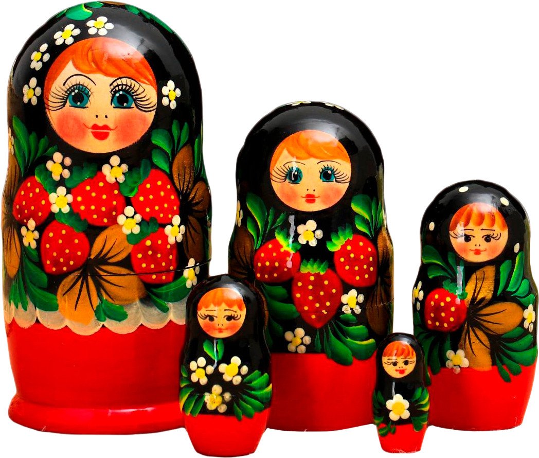 

Матрешка сувенирная Sima-Land Земляничка 3440239