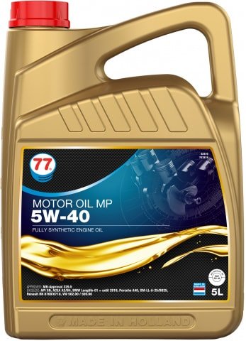 

Моторное масло 77 Lubricants MP 5W-40 5л