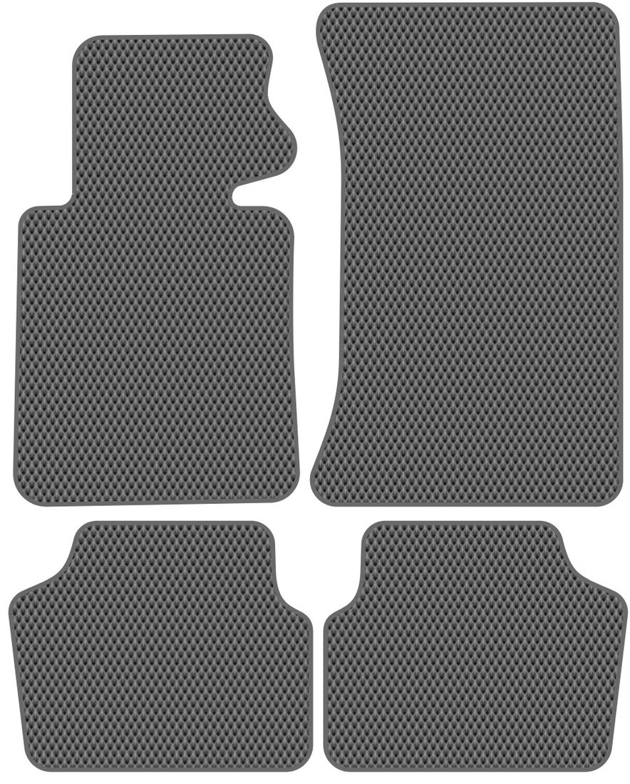 

Комплект ковриков для авто Alicosta BMW 3-Series IV (седан / E46/4) 1998 - 2005 (серый, ромб)