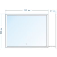 Зеркало Doratiz Адель 100x80 2711.905