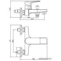 Смеситель Cersanit Vero A63061