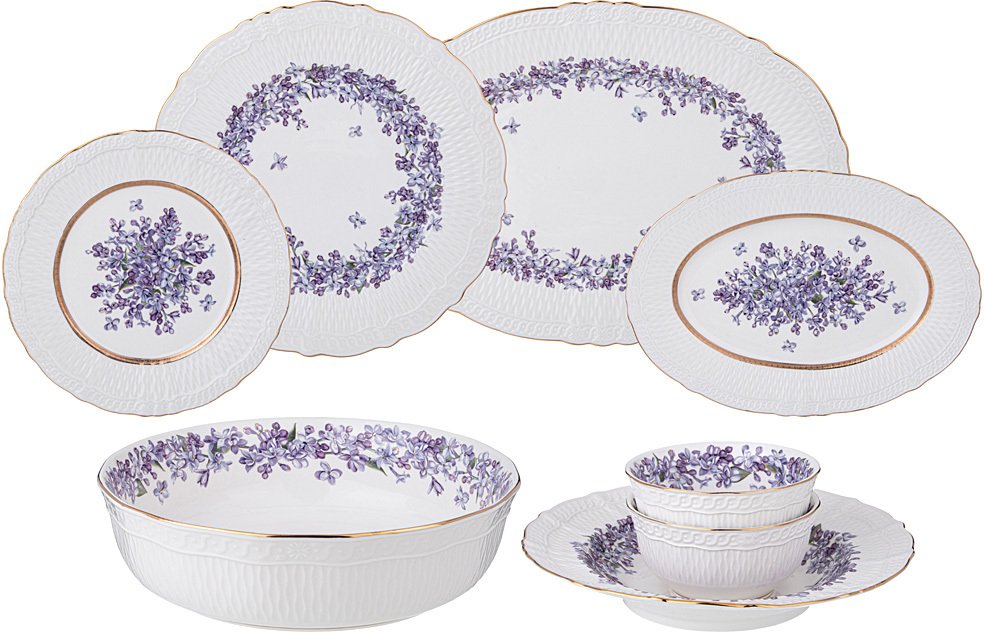 

Столовый сервиз Lefard Lilac 760-800