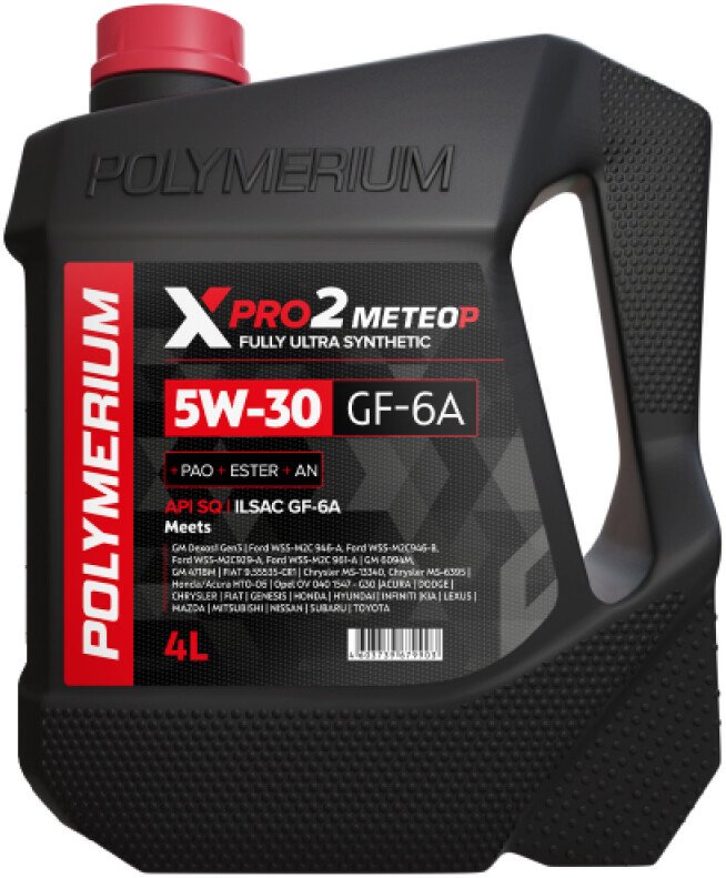Моторное масло Polymerium XPRO2 5W-30 GF-6A 1л