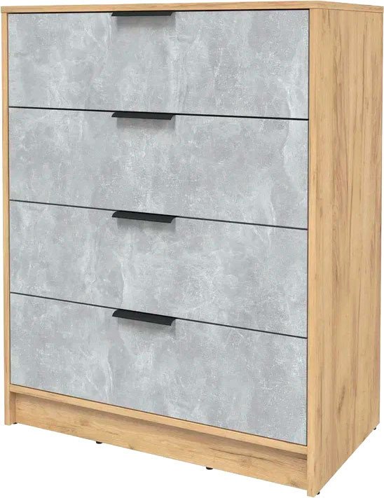 

Комод Интерлиния Концепт КТ-К80 (бетон/дуб золотой)