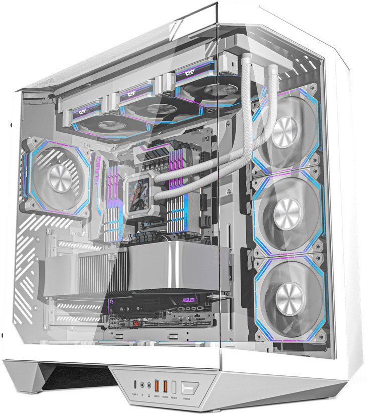 

Корпус dark Flash DY470 (белый)