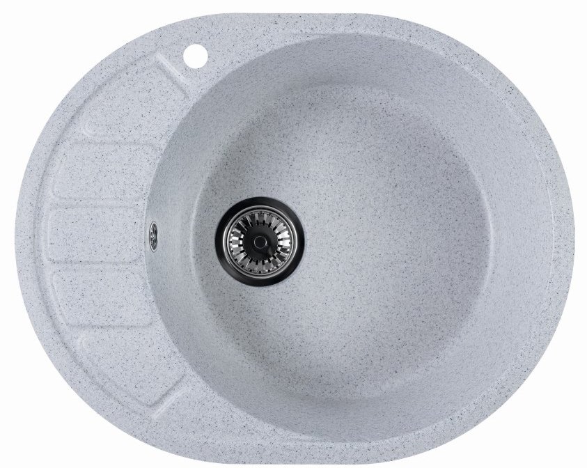 

Кухонная мойка Marblan Ovata R (серый)