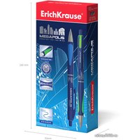 Ручка шариковая Erich Krause Megapolis Concept синий 42560 (1 шт)