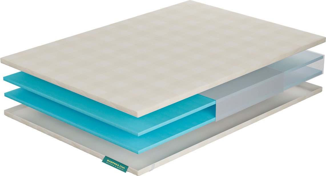 

Ортопедический наматрасник Фабрика сна Т-2 200x190