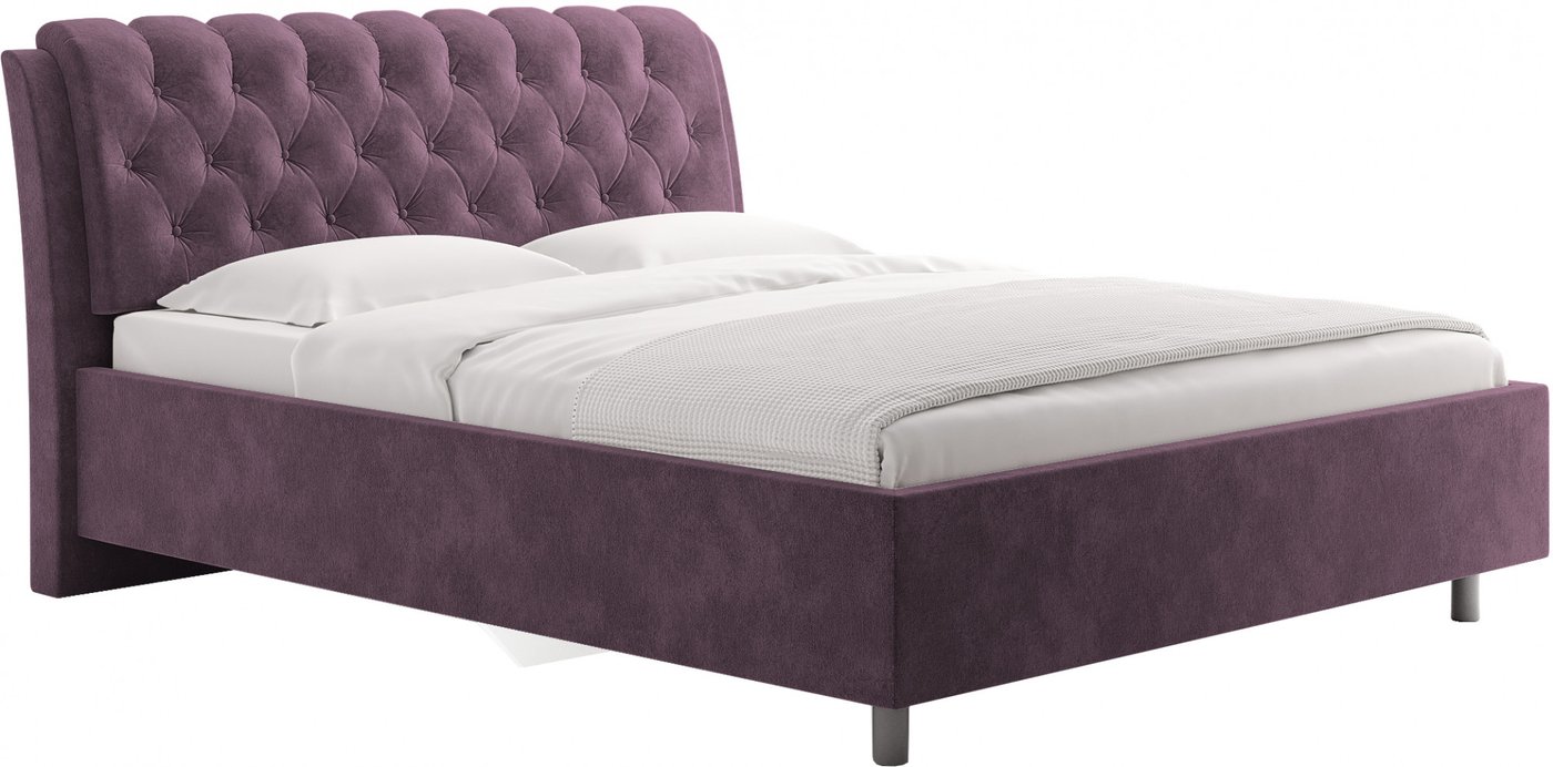 Кровать Сонум Olivia 90x200 (микровелюр лаванда)