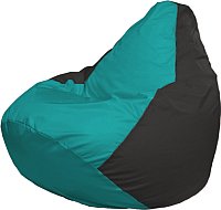 

Кресло-мешок Flagman Груша Мега XXXL Г3.1-283 (бирюзовый/черный)