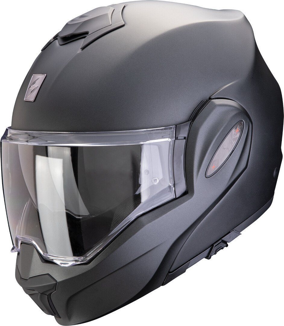 Мотошлем Scorpion Exo Exo-Tech Evo Pro Solid (р. S, черный матовый)