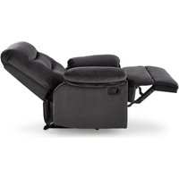 Реклайнер Halmar Drager (черный)