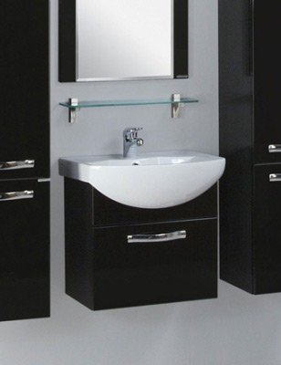 Акватон Ария 65 Тумба для умывальника чёрный (1.A134.0.01A.A95.0)