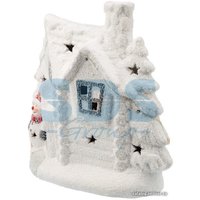 3D-фигура Neon-Night Керамическая фигурка «Домик со снеговиком» 505-007