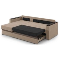 Диван Mio Tesoro Атланта Лайт 111 (Savana Camel/Ecostile Chocolate)
