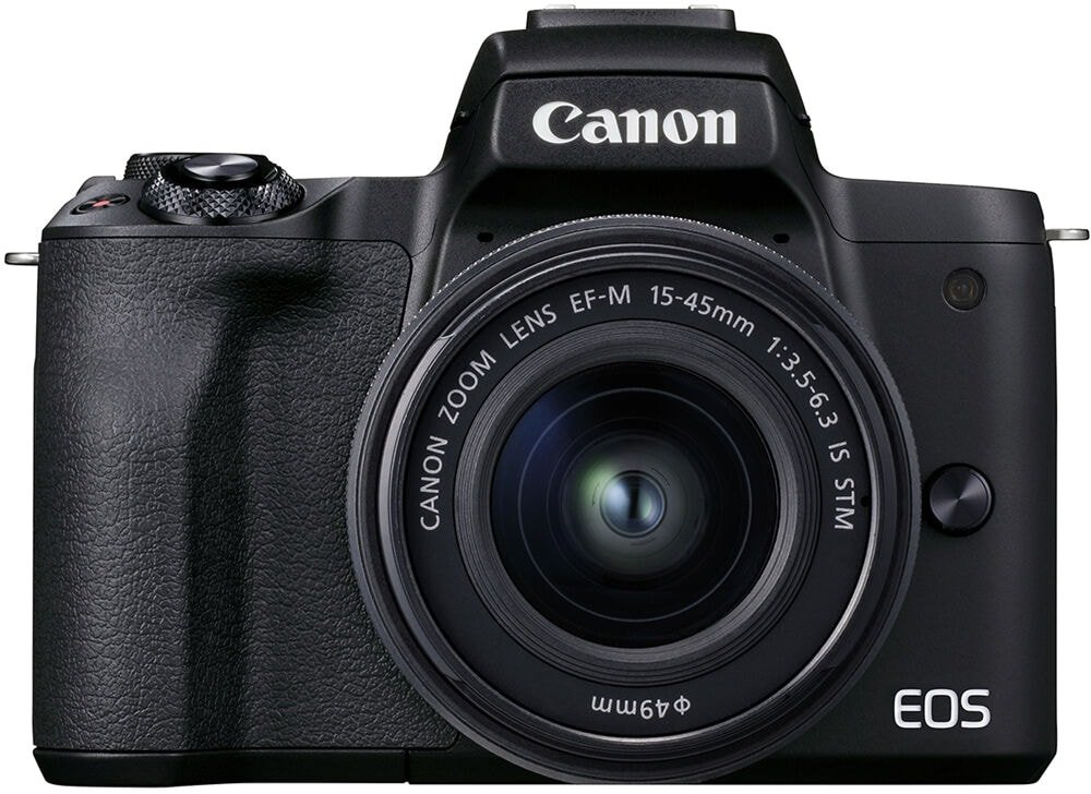 

Беззеркальный фотоаппарат Canon EOS M50 Mark II Kit EF-M 15-45mm f/3.5-6.3 IS STM (черный)