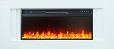 

Каминокомплект Smolcom Line V42 с Vision 42 LED (бьянко белый)
