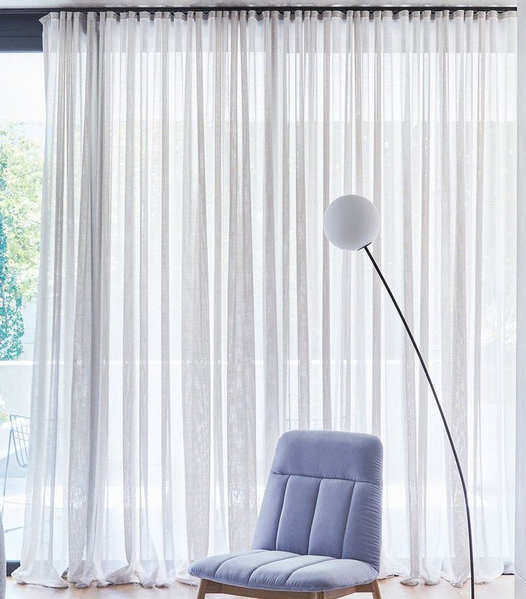 

Тюль Soft Lines Selanik (500x240, белый)