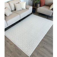Ковер для жилой комнаты Radjab Carpet Бутик BT 318 Прямоугольник 11515RK (1.6x2.3, Cream)
