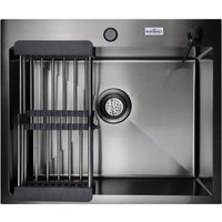 Кухонная мойка MARRBAXX B6050-R Decor B6050-DMR (графит)