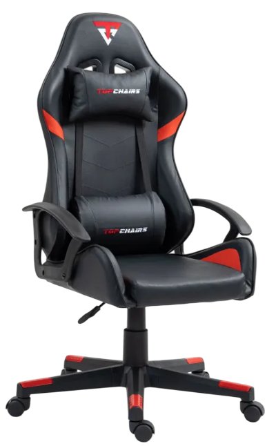 

Игровое (геймерское) кресло TopChairs Warden GF-8066-5 (черный/красный)