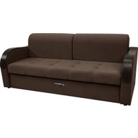 Диван Сириус Лидер-1 НПБ (Eva 27 велюр коричневый)