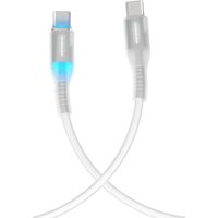 Кабель Atomic 30.372 USB Type-C - USB Type-C (1 м, белый)